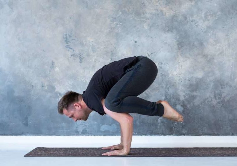 Crow-Pose-or-Bakasana | Yoga For Anxiety 5 Tips and Positions | feature