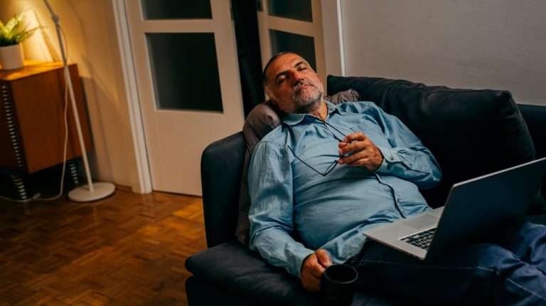 mature-man-fallen-asleep-on-couch-ss-Low-T-and-Estradiol-Levels-Shows-Increased-Mortality-Risk-In-Men | Feature | Low T and Estradiol Levels Shows Increased Mortality Risk In Men