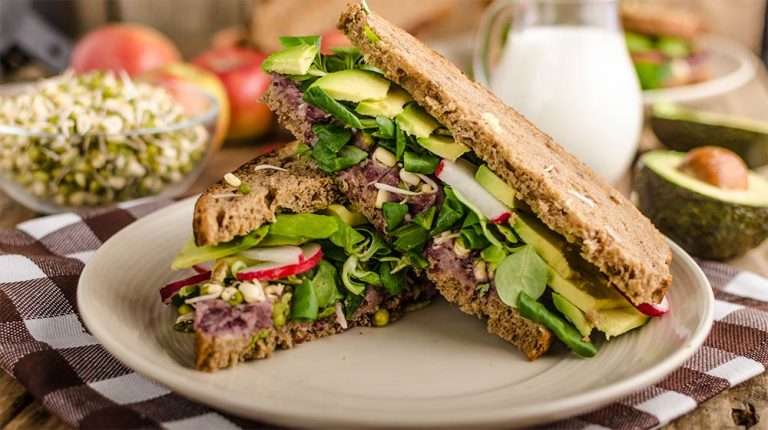Healthy meal with brown bread, avocado, salad | Feature | What is a Low-Calorie Diet & Who Is It For?